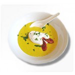 Сирний крем-суп з креветками